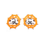AOTU AT8601 8 Spikes Outdoor Climbing Crampon Snow Non-slip Shoe Cover (Orange)