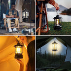 AOTU YT1030 Outdoor Retro Camping Light Emergency Hand Lamp(White)
