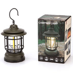 AOTU YT1030 Outdoor Retro Camping Light Emergency Hand Lamp(White)