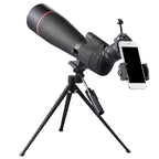 HTK-72 20x-60x High Definition Night Vision Zoom Monocular Telescope for Outdoor Camping Birdwatching with Tripod, 20 x 60