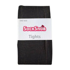 1 Pack Ladies Shiny Tights with Chevron Pattern