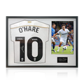 Callum O'Hare Signed Sheffield United Away Shirt Classic Frame