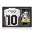 Callum O'Hare Signed Sheffield United Away Shirt Classic Frame