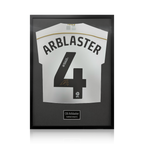 Ollie Arblaster Signed Sheffield United 25/26 Away Shirt Classic Frame