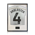 Ollie Arblaster Signed Sheffield United 25/26 Away Shirt Classic Frame