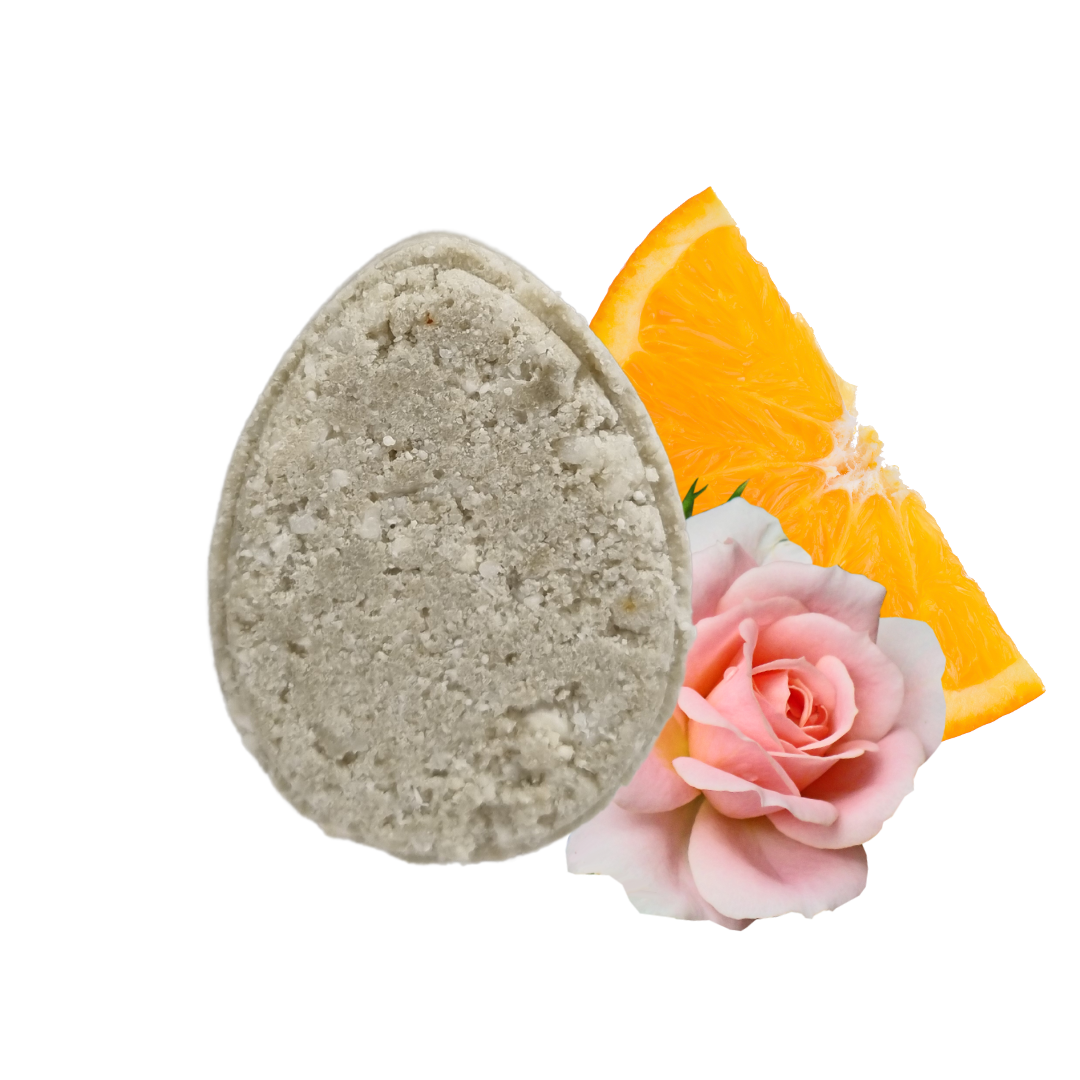 Patchouli Rose ECO Shampoo Bar | Natural, Non-Soap Hair Wash | Vegan & Plastic-Free Hair Care for All Hair Types
