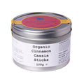 Organic Cinnamon Cassia Sticks - Wild Elephant - 100g