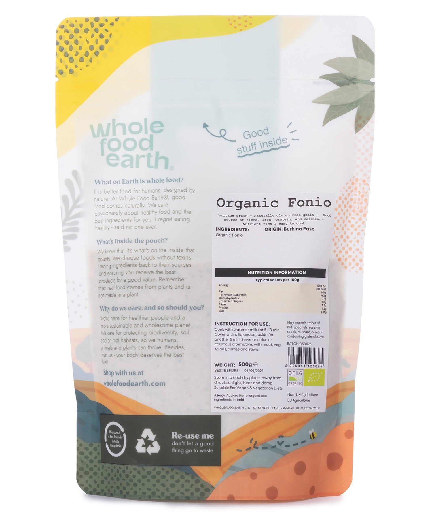 Organic Fonio