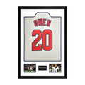Michael Owen Signed England 98' Shirt Premium Frame