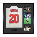 Michael Owen Signed England 98' Shirt Elite Frame
