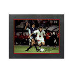 Michael Owen Signed England 16x12 Image Deluxe Mount