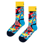Mens Marvel Captain America Novelty Socks | Gift Idea