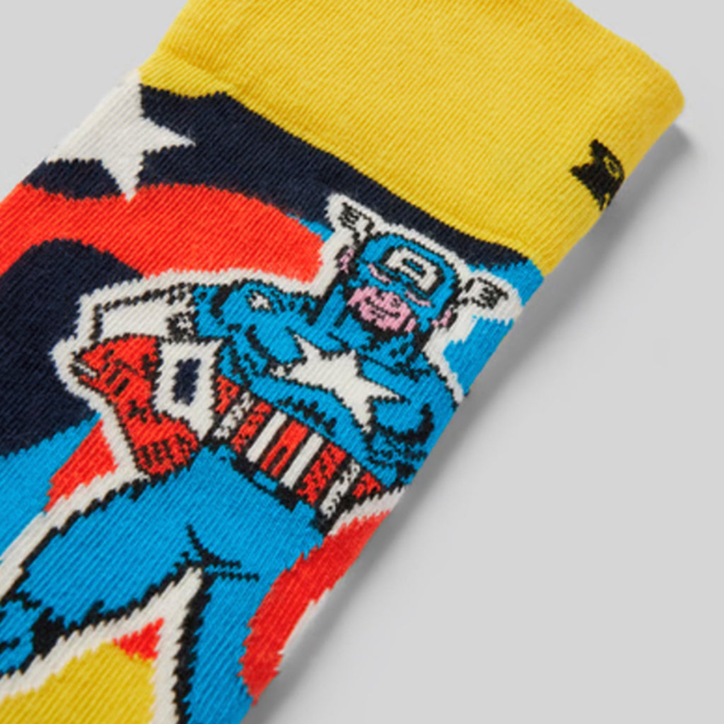 Mens Marvel Captain America Novelty Socks | Gift Idea