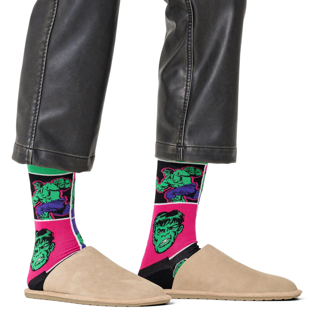 Mens Marvel The Hulk Novelty Socks | Gift Idea