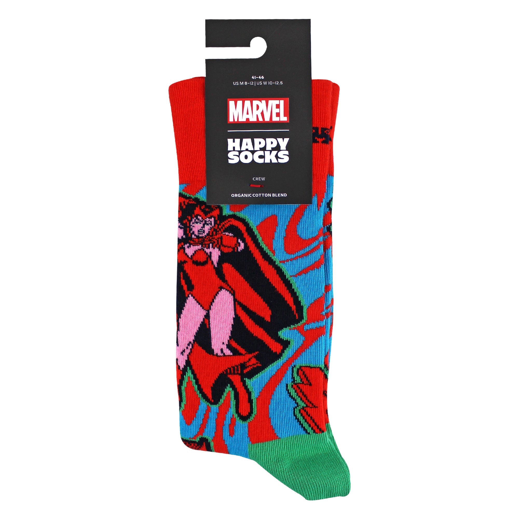 Mens Marvel Scarlet Witch Novelty Socks | Gift Idea