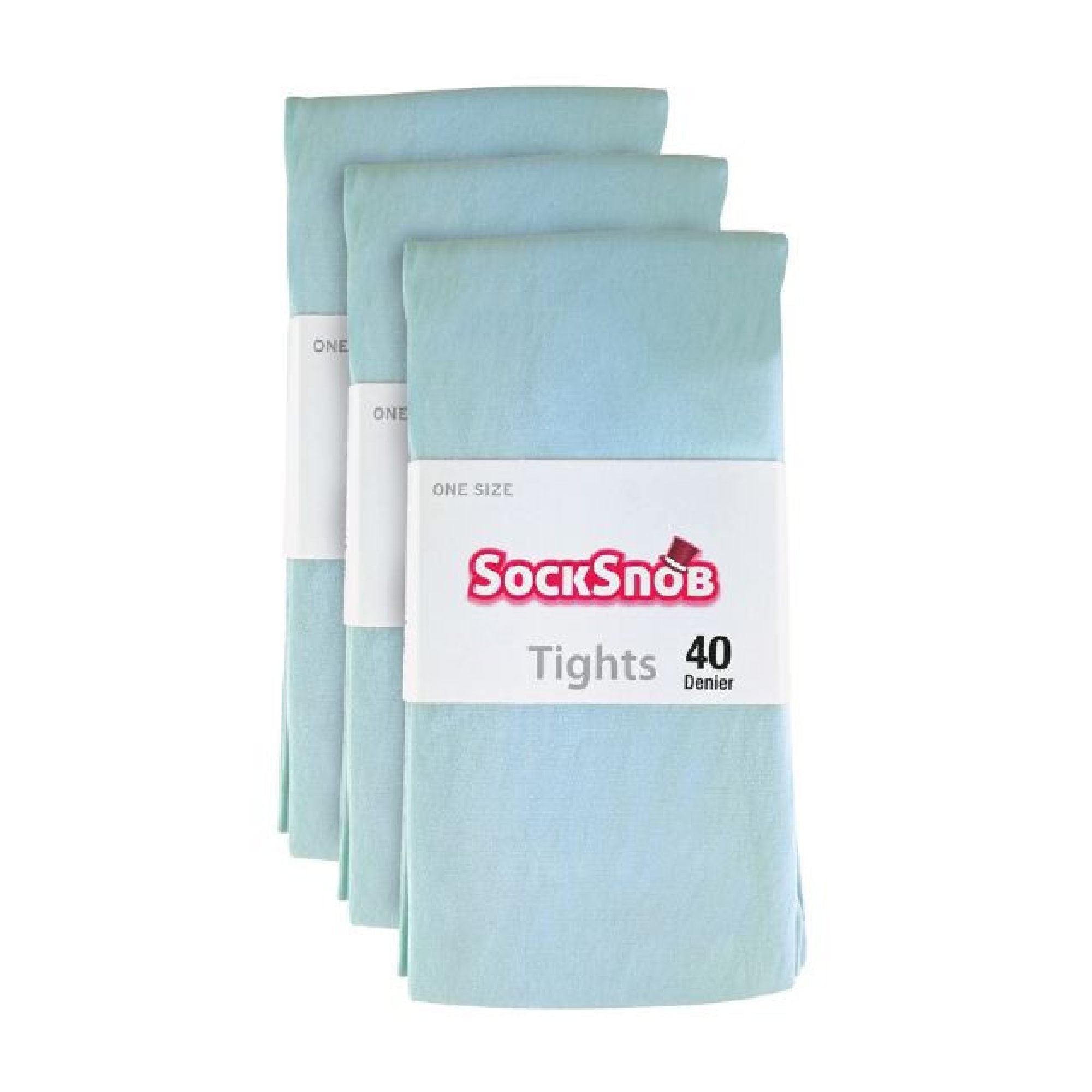 1 Pack Ladies Opaque 40 Denier Soft Pastel Coloured Tights