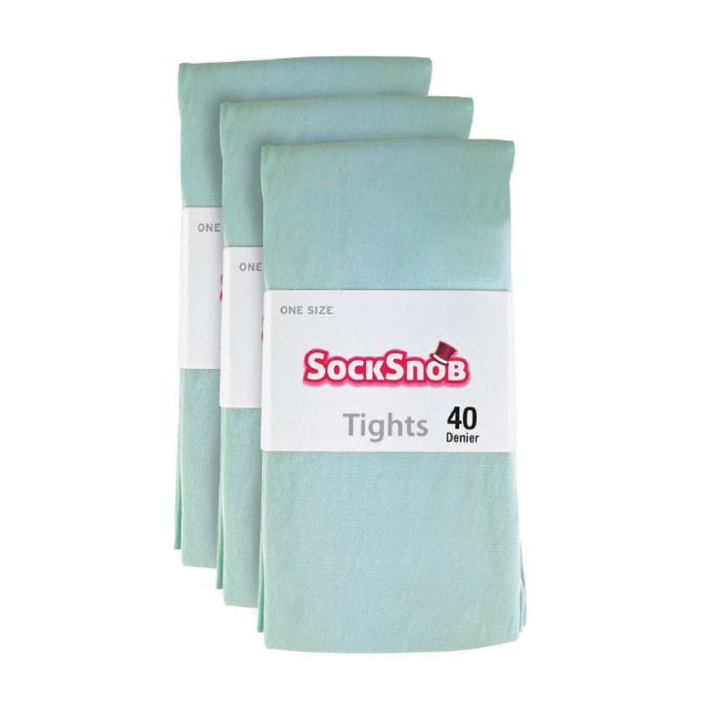 1 Pack Ladies Opaque 40 Denier Soft Pastel Coloured Tights