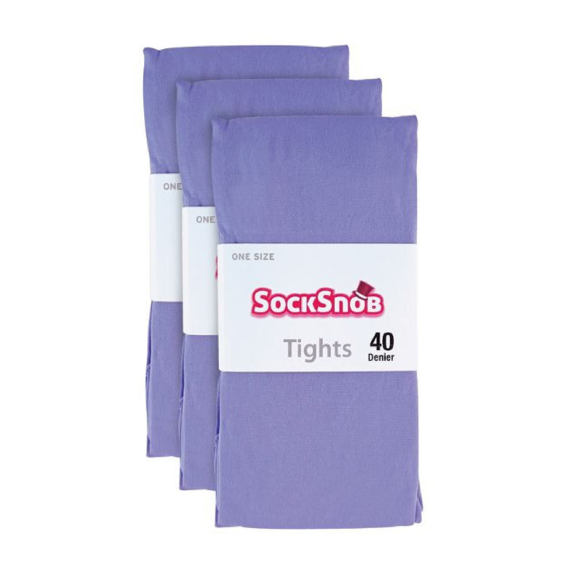 1 Pack Ladies Opaque 40 Denier Soft Pastel Coloured Tights