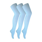Ladies 3 Pair 40 Denier Comfortable Soft Bright Pastel Coloured Tights