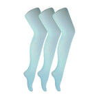 Ladies 3 Pair 40 Denier Comfortable Soft Bright Pastel Coloured Tights