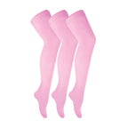 Ladies 3 Pair 40 Denier Comfortable Soft Bright Pastel Coloured Tights