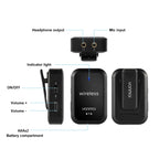 Yanmai BT8 Bluetooth Wireless Microphone (Black)