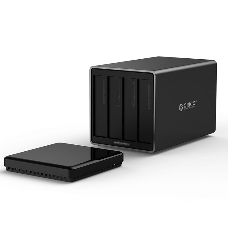 ORICO NS400-C3 4-bay USB-C / Type-C 3.1 to SATA External Hard Disk Box Storage Case Hard Drive Dock for 3.5 inch SATA HDD, Support UASP Protocol, USB 3.1 Type-C to SATA