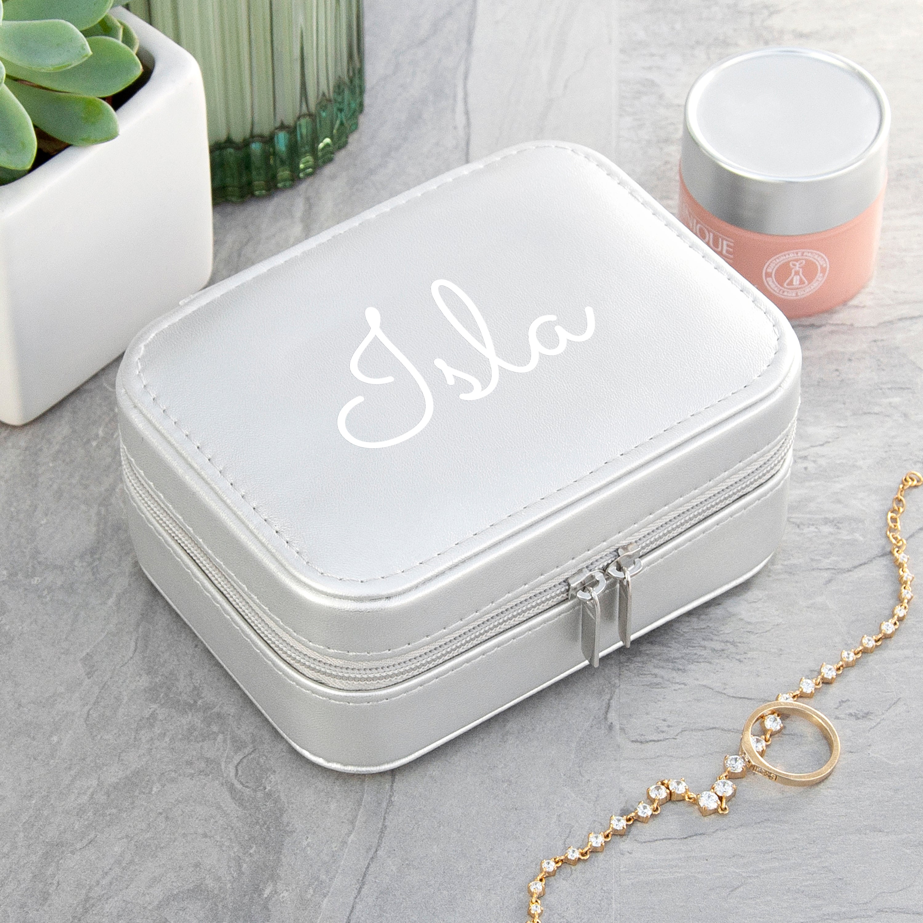 Personalised Travel Jewellery Case