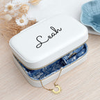 Personalised Travel Jewellery Case