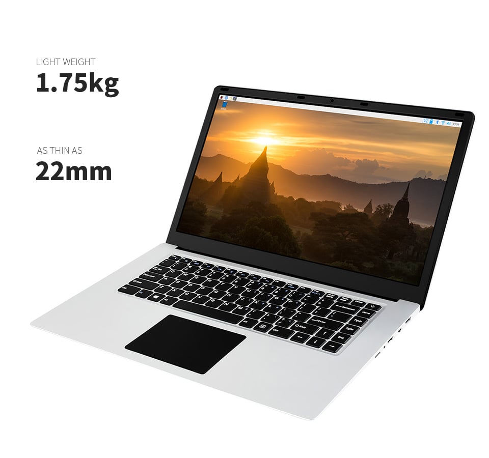 Pi Laptop 15.6inch Slim Laptop Based on Raspberry Pi Compute Module
