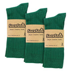 Mens Plain Coloured Cotton Rich Ribbed Dress Socks