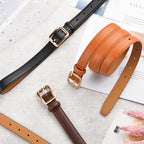 Classic Women’s Leather Belt | 2.3 cm Pin Buckle