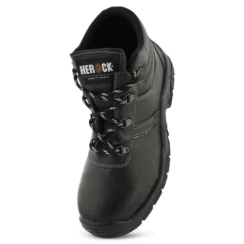 Herock Roma Safety S3 Steel Toe Cap Boot Black / EU 40 / UK 6