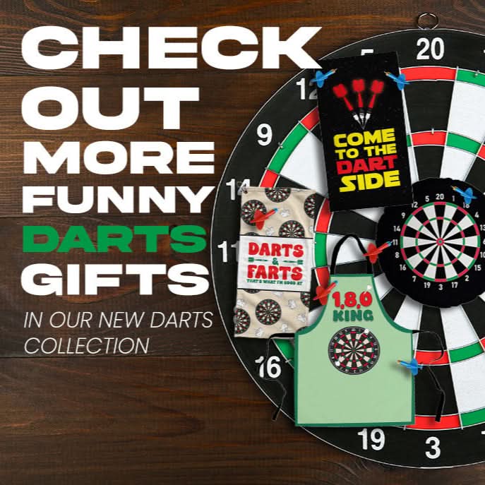 Stand Here Darts - Door Mat - 60cm x 40cm