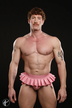 PUCKER UP BOBBI RUBBER THONG SKIRT