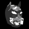 Build Your Own Gibbon Black Puppy Hood