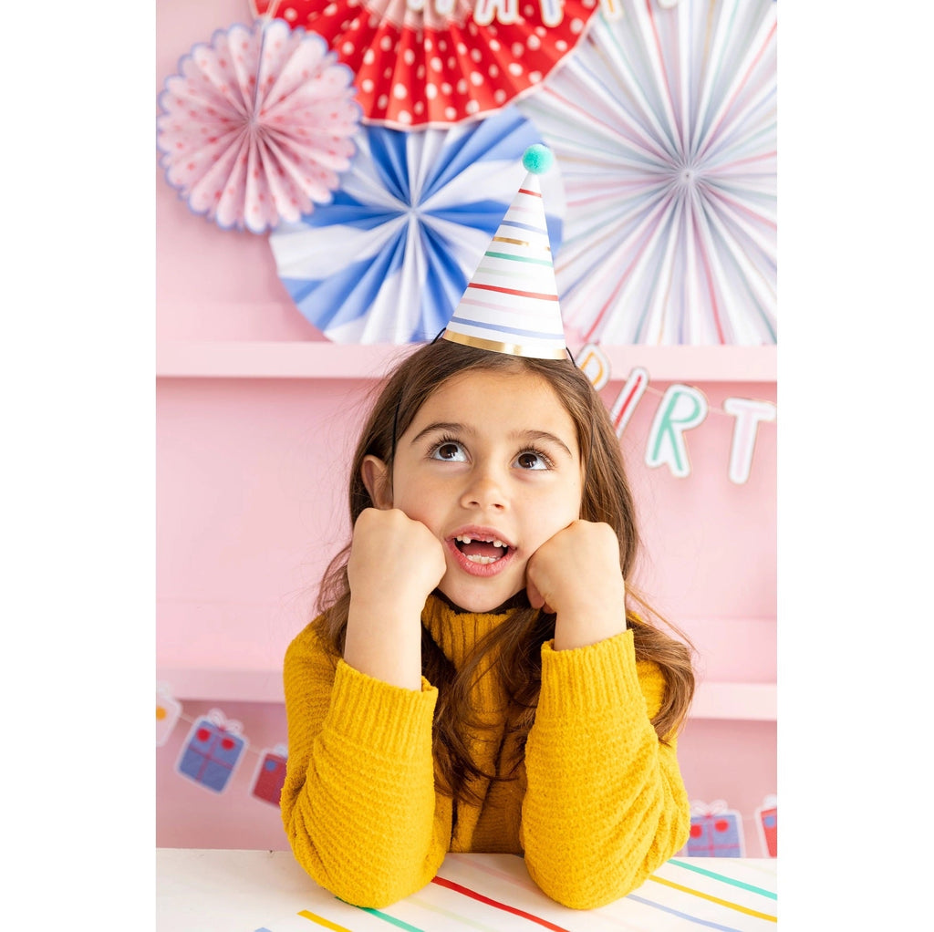 Oui Party Birthday Hat Set