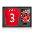 Patrice Evra Signed Manchester United Classic Frame
