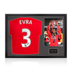 Patrice Evra Signed Manchester United Classic Frame
