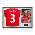 Patrice Evra Signed Manchester United Classic Frame