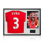 Patrice Evra Signed Manchester United Classic Frame