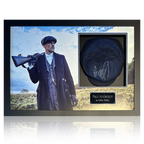 Paul Anderson Signed Peaky Blinders Flat Cap Iconic Frame (AFTAL Witness).