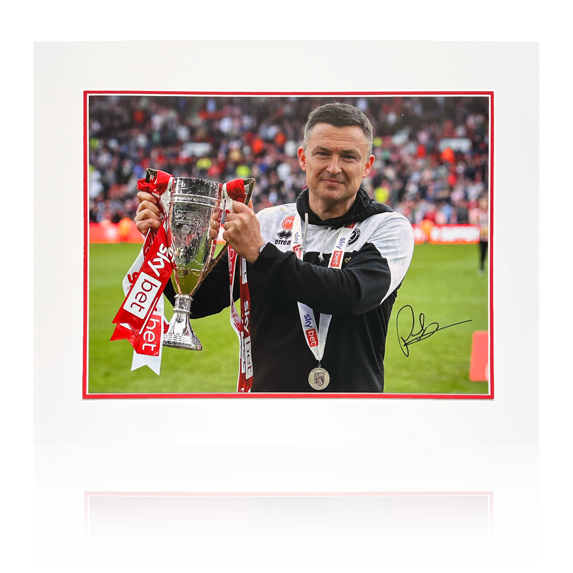 Auction: Paul Heckingbottom Sheffield United Promotion Signed Mount