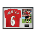 Phil Jagielka Signed Sheffield United Shirt Classic Frame