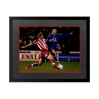 Phil Jagielka Signed Sheffield United 16x12 Image Deluxe Mount Frame