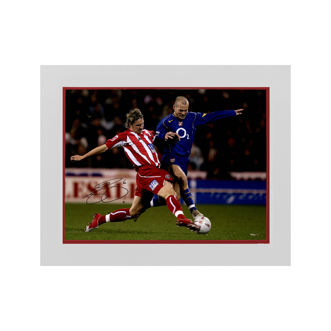 Phil Jagielka Signed Sheffield United 16x12 Image Deluxe Mount