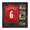 Phil Jagielka Signed Sheffield United Shirt Elite Frame