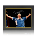 Phil Taylor Signed Image Deluxe Mount