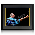 Phil Taylor Signed Image Deluxe Mount Frame