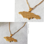 Jamaica Necklace '14 Parish’- Gold/Silver